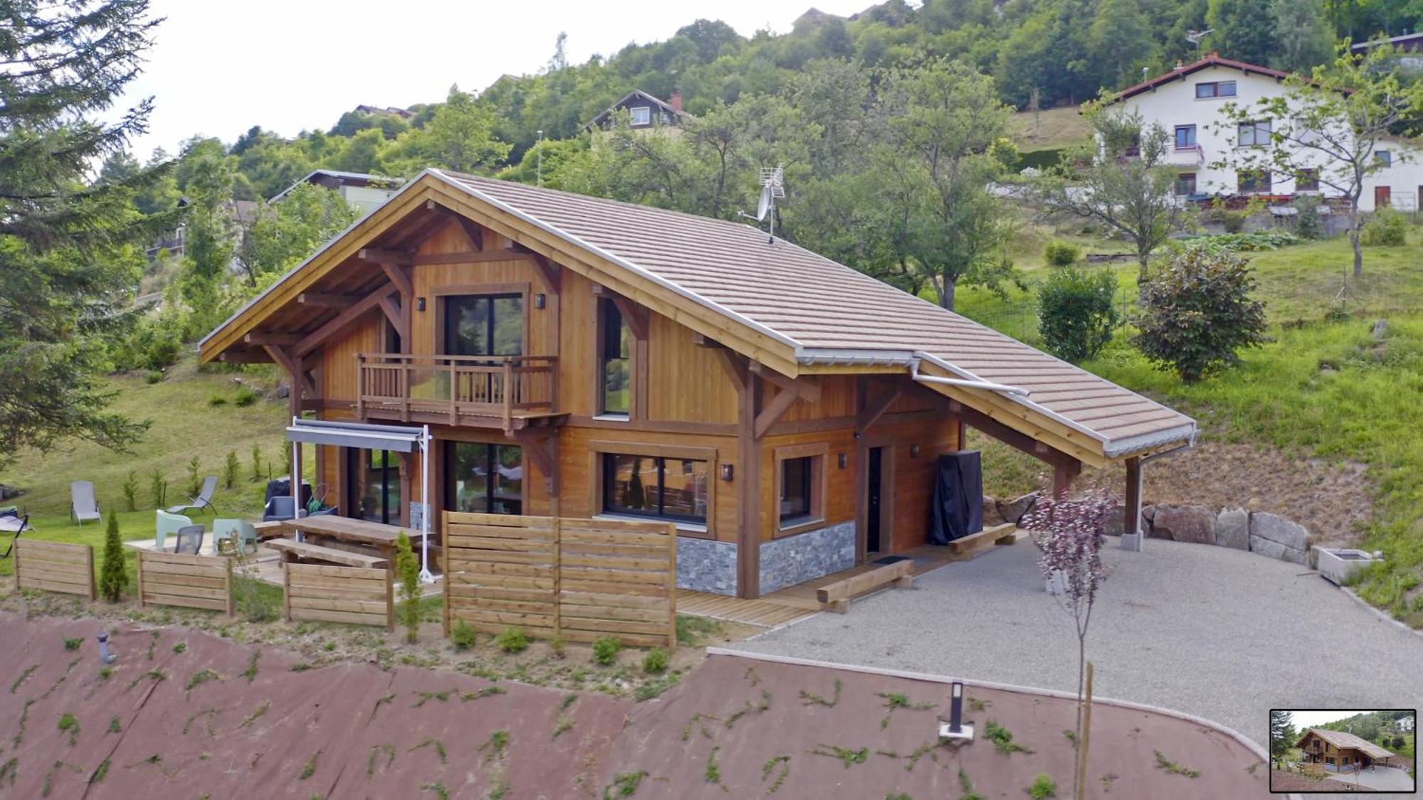 Le Chalet Margaux La Bresse Luaran gambar